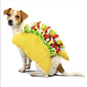 Yellow Taco Halloween Dog Costume‎ Chihuahua Taco Tuesday